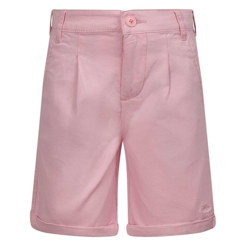 Trespass Girls Hun Chino Shorts / Pale Pink